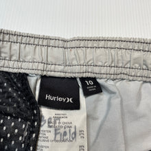 Load image into Gallery viewer, Boys Hurley, lightweight stretch board shorts, elasticated, FUC, size 10,