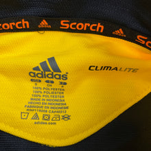 Load image into Gallery viewer, Womens Adidas, Scorch CLIMALITE zip up track top, armpit to armpit: 46cm, armpit to cuff: 47cm, EUC, size S,