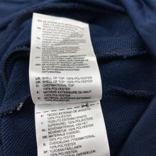 Load image into Gallery viewer, Womens Adidas, CLIMALITE 3 stripes zip up track top, armpit to armpit: 44cm, shoulder to cuff: 57cm, EUC, size 8-10,