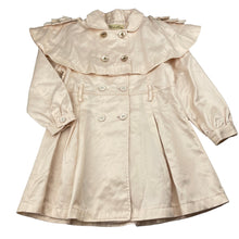 Load image into Gallery viewer, Girls Classic Teddy, lined lightweight jacket / coat, L: 58cm, EUC, size 5,