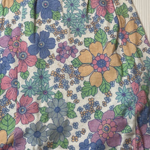 Load image into Gallery viewer, Girls Cotton On, floral cotton casual dress, marks on skirt, FUC, size 6, L: 57cm