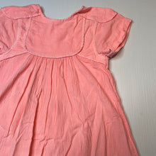 Load image into Gallery viewer, Girls Country Road, lightweight crinkle cotton dress, wash fade, FUC, size 6, L: 58cm