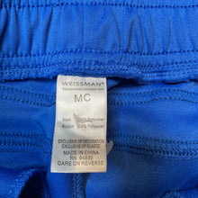 Load image into Gallery viewer, Girls WEISSMAN, blue dance pants, elasticated, Inside leg: 57cm, FUC, size 10-12,