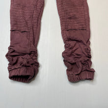 Load image into Gallery viewer, Unisex NOTHING BUT AMOR, cotton blend ruched casual pants, elasticated, FUC, size 6,