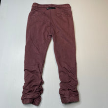 Load image into Gallery viewer, Unisex NOTHING BUT AMOR, cotton blend ruched casual pants, elasticated, FUC, size 6,