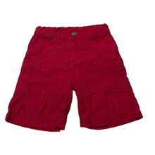 Load image into Gallery viewer, Boys Esprit, red cotton shorts, adjustable, FUC, size 6 months,