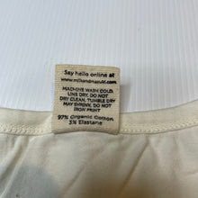 Load image into Gallery viewer, Girls Milk & Masuki, organic cotton casual dress, small marks, FUC, size 7, L: 58cm at front