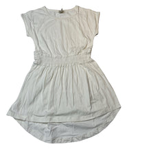 Load image into Gallery viewer, Girls Milk & Masuki, organic cotton blend elastic waist dress, EUC, size 7, L: 59cm at front