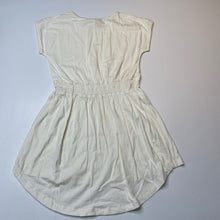Load image into Gallery viewer, Girls Milk & Masuki, organic cotton blend elastic waist dress, EUC, size 7, L: 59cm at front