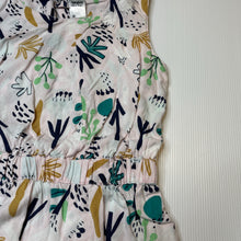 Load image into Gallery viewer, Girls Anko, floral viscose summer playsuit, FUC, size 8,