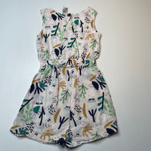 Load image into Gallery viewer, Girls Anko, floral viscose summer playsuit, FUC, size 8,
