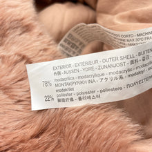 Load image into Gallery viewer, Girls Zara, hooded faux fur vest / jacket, popper fastening, EUC, size 11-12,