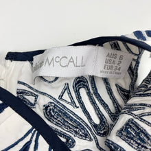 Load image into Gallery viewer, Womens Alice McCall, spliced cut-out / sheer pleated top, L: 65cm, GUC, size 6,