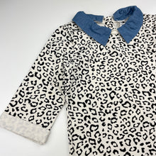 Load image into Gallery viewer, Girls H&T, animal print casual top, FUC, size 7,