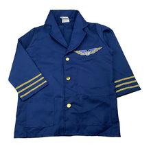 Load image into Gallery viewer, Unisex Imaginarium, pilot dress up jacket, L: 49cm, pit to pit: 39cm, shoulder to cuff: 37cm, GUC, size 4-5,