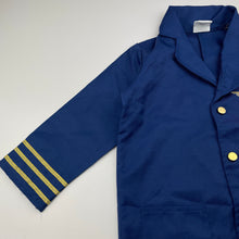 Load image into Gallery viewer, Unisex Imaginarium, pilot dress up jacket, L: 49cm, pit to pit: 39cm, shoulder to cuff: 37cm, GUC, size 4-5,