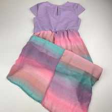 Load image into Gallery viewer, Girls Mango, lined lightweight dress, FUC, size 8, L: 71cm at front