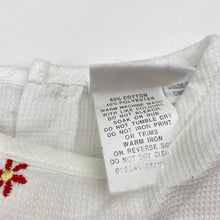 Load image into Gallery viewer, Girls Baby World, embroidered lightweight dress, GUC, size 000, L: 34cm