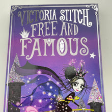 Load image into Gallery viewer, Books Victoria Stitch, Free and Famous by Harriet Muncaster, paperback, GUC, size ,