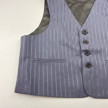 Load image into Gallery viewer, Boys Danielle Fashion, striped suit/formal waistcoat/vest, armpit to armpit: 42cm, EUC, size 10-12,