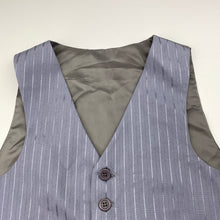 Load image into Gallery viewer, Boys Danielle Fashion, striped suit/formal waistcoat/vest, armpit to armpit: 42cm, EUC, size 10-12,