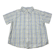 Load image into Gallery viewer, Boys The Childrens Place, lightweight cotton short sleeve shirt, no size, L: 38cm, armpit to armpit: 35cm, GUC, size 4-5,