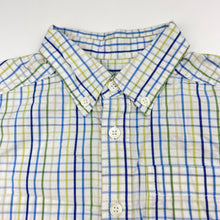 Load image into Gallery viewer, Boys The Childrens Place, lightweight cotton short sleeve shirt, no size, L: 38cm, armpit to armpit: 35cm, GUC, size 4-5,