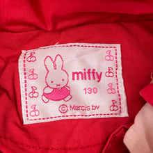 Load image into Gallery viewer, Girls Miffy, lightweight jacket / coat, detachable inner vest, armpit to armpit: 40cm, shoulder to cuff: 43cm, FUC, size 6-7,