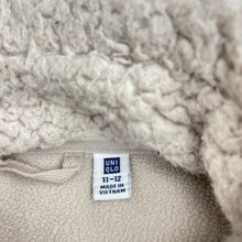 Load image into Gallery viewer, Unisex Uniqlo, fleece zip up jacket, FUC, size 11-12,