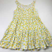Load image into Gallery viewer, Girls Mango, floral cotton summer dress, FUC, size 12, L: 67cm
