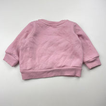 Load image into Gallery viewer, Girls Disney, Minnie Mouse fleece lined sweater / jumper, FUC, size 00,