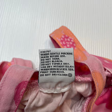 Load image into Gallery viewer, Girls All 4 Me, floral stretch cotton summer dress, GUC, size 2, L: 44cm