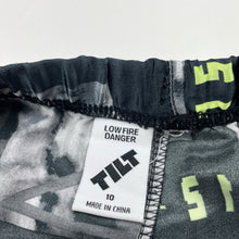 Load image into Gallery viewer, Boys Tilt, lightweight pyjama shorts, FUC, size 10,