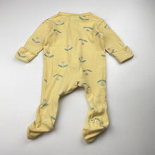 Load image into Gallery viewer, Girls Baby Berry, floral cotton zip coverall / romper, FUC, size 000,