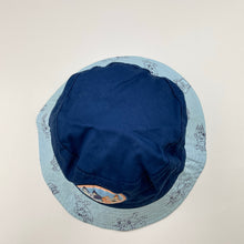 Load image into Gallery viewer, Unisex Bluey, reversible bucket hat, discolouration light blue side, FUC, size 00-0,