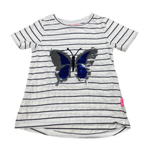 Load image into Gallery viewer, Girls WA Jacobs, KiKi Koala flip sequin butterfly tee / top, FUC, size 6,