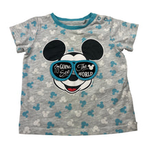 Load image into Gallery viewer, Boys DIsney, Mickey Mouse tee / top, FUC, size 0,