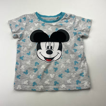 Load image into Gallery viewer, Boys DIsney, Mickey Mouse tee / top, FUC, size 0,