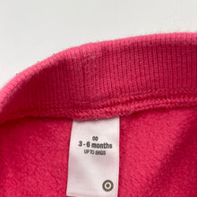 Load image into Gallery viewer, Girls Target, pink fleece lined track pants, elasticated, FUC, size 00,