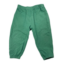 Load image into Gallery viewer, Unisex Lupilu, green stretchy lightweight pants, elasticated, GUC, size 0,