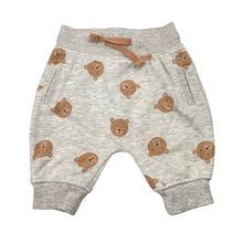 Load image into Gallery viewer, Unisex Baby Berry, fleece lined pants / bottoms, elasticated, EUC, size 0000,