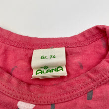 Load image into Gallery viewer, Girls ALANA, floral organic cotton tee / top, FUC, size 0,