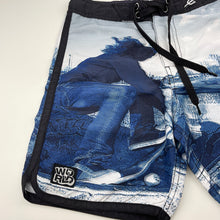 Load image into Gallery viewer, Boys World Industries, lightweight board shorts, adjustable, GUC, size 10,