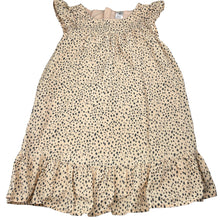 Load image into Gallery viewer, Girls Target, cotton lined linen blend dress, small marks lower back, FUC, size 6, L: 63cm