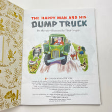 Load image into Gallery viewer, Books A Little Golden Book, Classic, The Happy Man and his Dump Truck, hardback, EUC, size ,