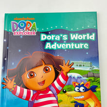 Load image into Gallery viewer, Books Nickelodeon, Dora the Explorer, Dora's World Adventure, hardback, EUC, size ,