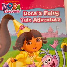 Load image into Gallery viewer, Books Nickelodeon, Dora the Explorer, Dora's Fairy Tale Adventure, hardback, FUC, size ,