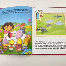 Load image into Gallery viewer, Books Nickelodeon, Dora the Explorer, Dora's Fairy Tale Adventure, hardback, FUC, size ,