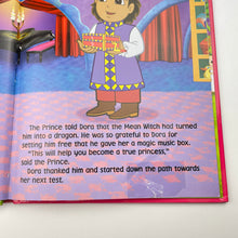 Load image into Gallery viewer, Books Nickelodeon, Dora the Explorer, Dora's Fairy Tale Adventure, hardback, FUC, size ,