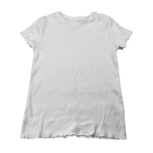 Load image into Gallery viewer, Girls Seed, ribbed stretchy tee / top, FUC, size 6,